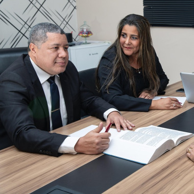 business consultant meeting desk